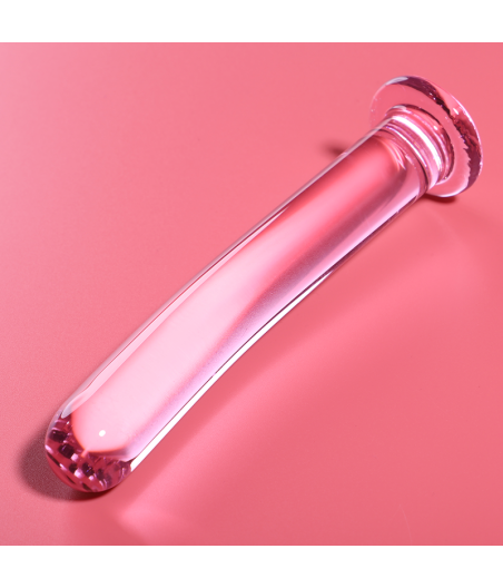 NEBULA SERIES BY IBIZA - MODELL 9 DILDO BOROSILIKATGLAS ROSA 15.5 CM -O- 2.5 CM