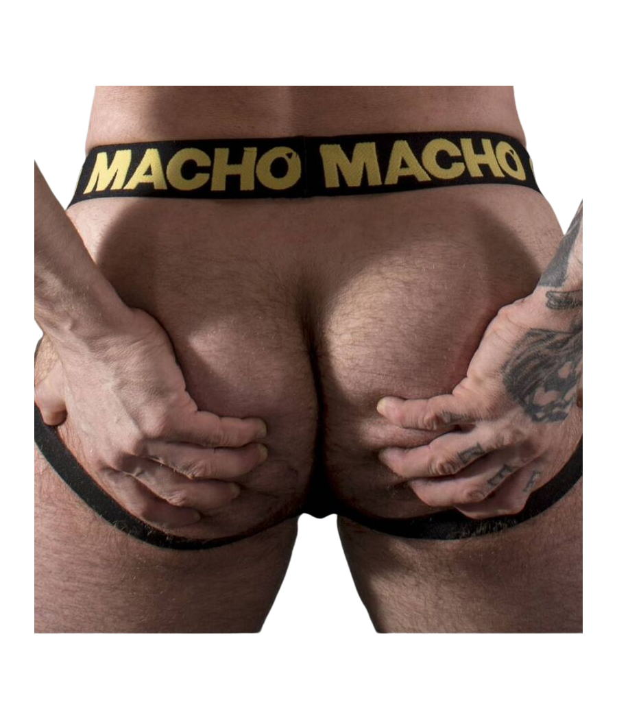 MACHO - MX25AC JOCK GELBES LEDER L