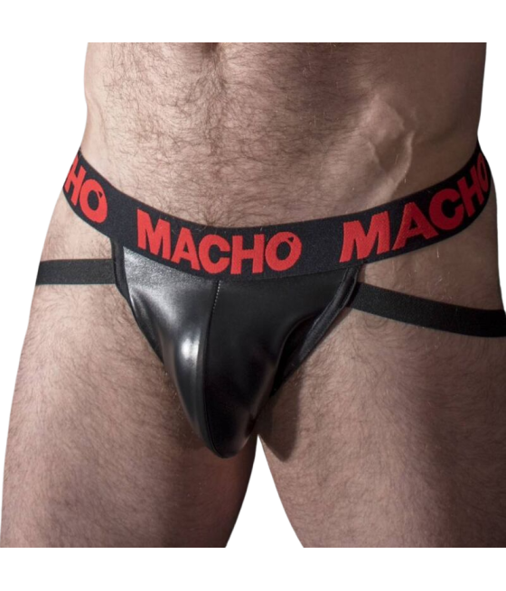 MACHO - MX25RC JOCK RED LEATHER M