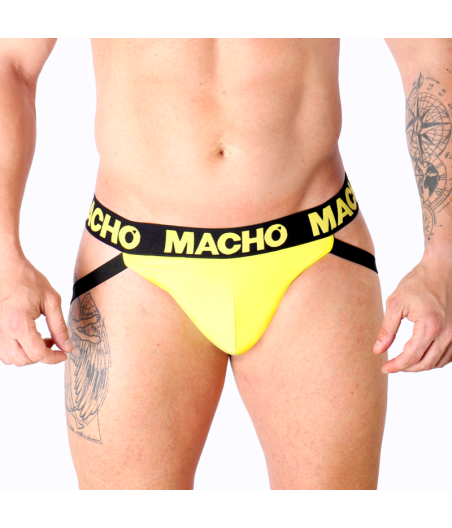 MACHO - MX25A JOCK LYCRA GELB S