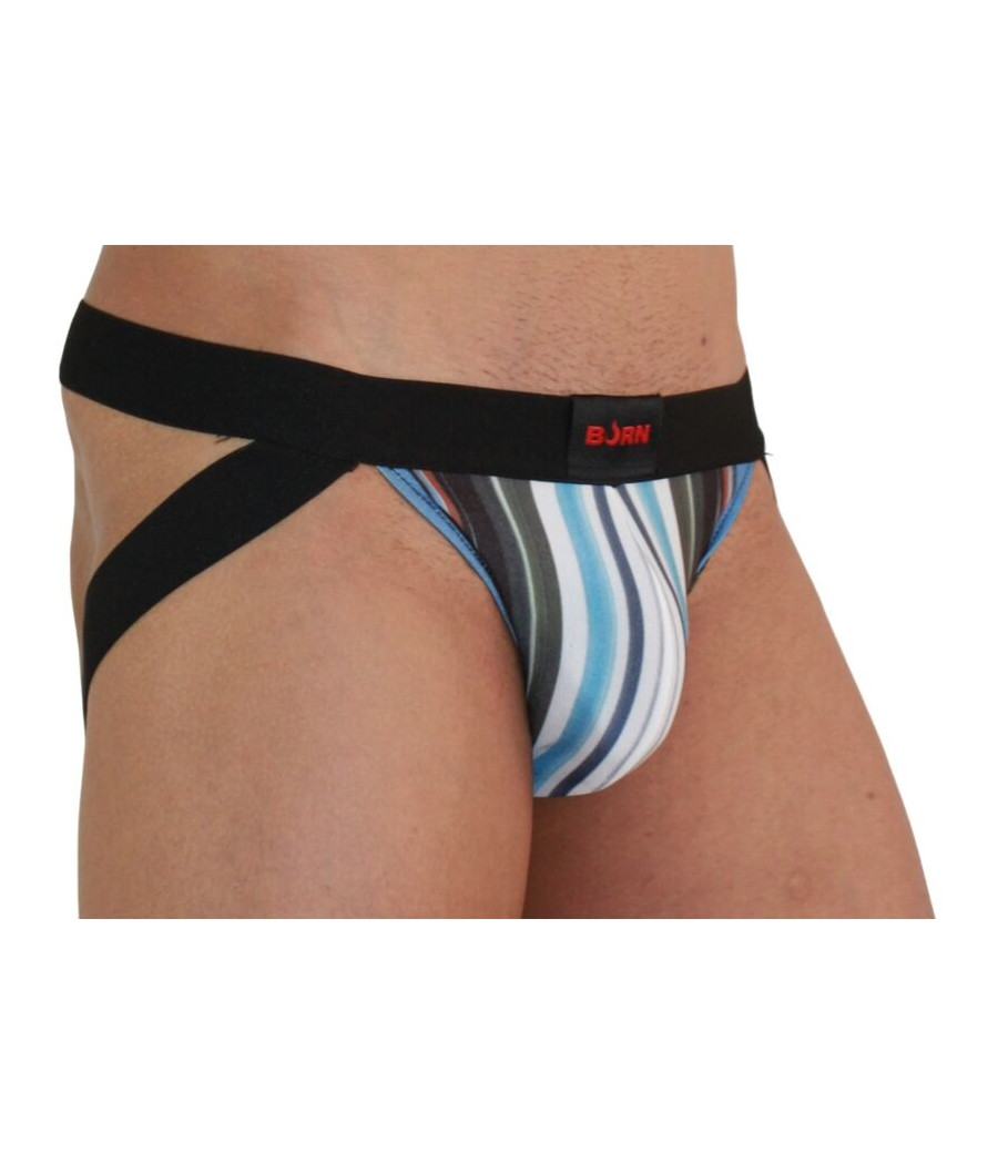 BURN - 009 JOCK MULTICOLORE / NOIR L