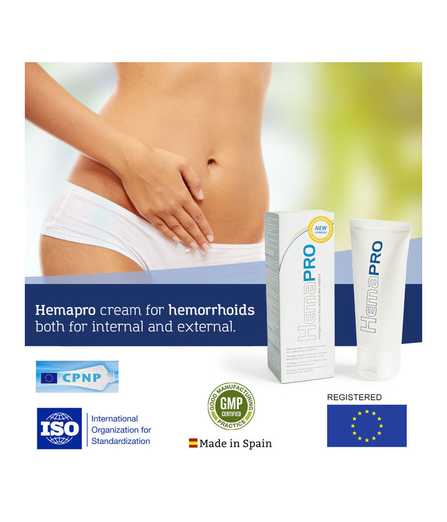 500 COSMETICS - HEMAPRO-CREME FÜR DIE BEHANDLUNG VON HEMORRHOIDEN