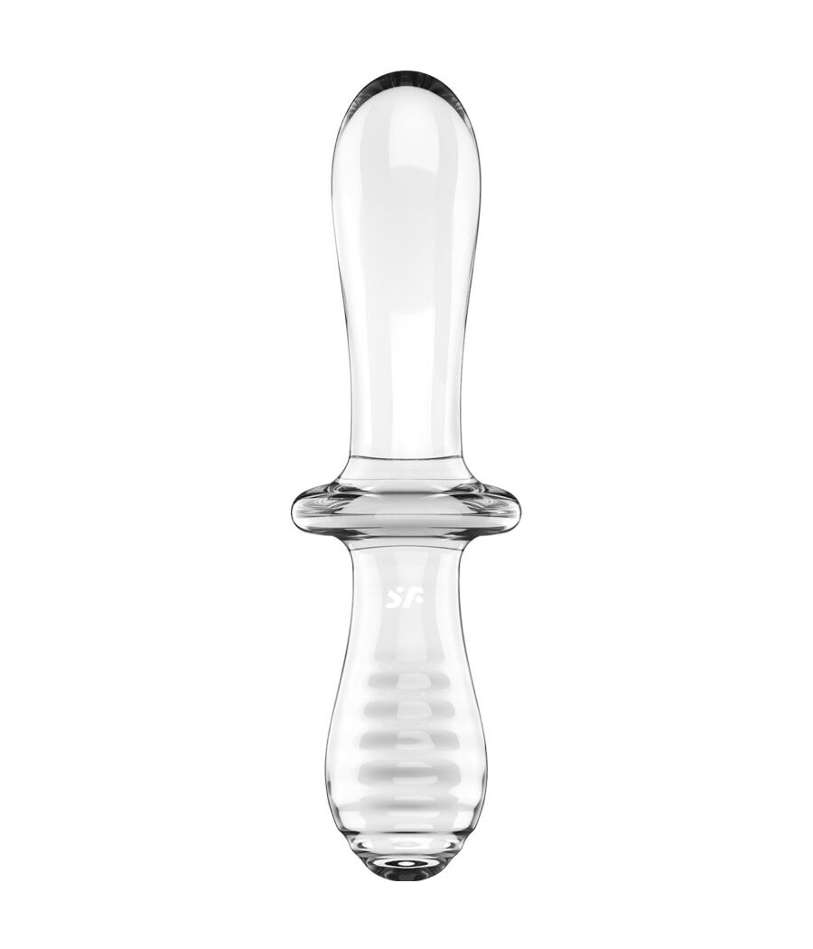SATISFYER - GODE DOUBLE CRISTAL TRANSPARENT