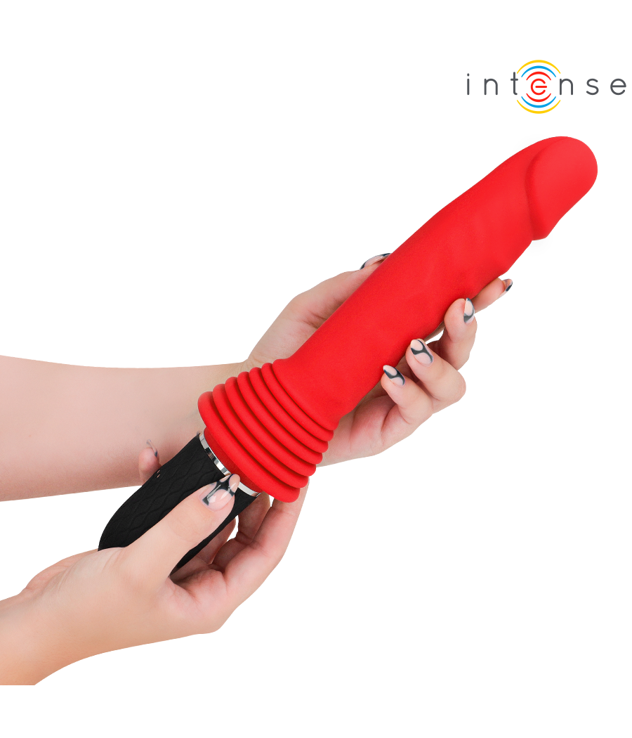 INTENSE - CYNTHIA REMOTE CONTROL THRUSTING VIBRATOR WITH HEAT