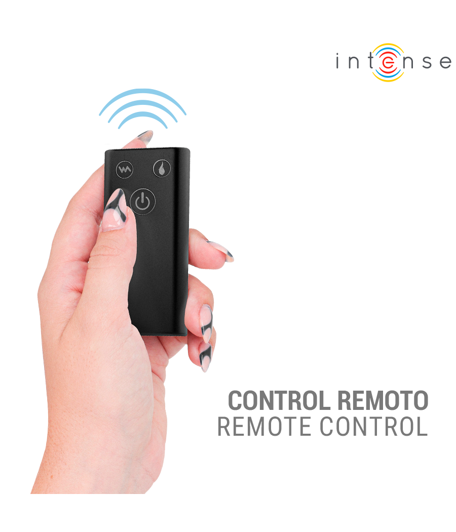 INTENSE - CYNTHIA VIBRADOR DE IMPULSO COM CONTROLE REMOTO E AQUECIMENTO