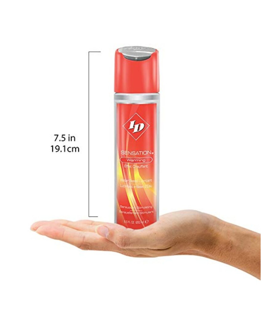 ID SENSATION - LUBRICANTE BASE AGUA EFECTO CALOR 250 ML