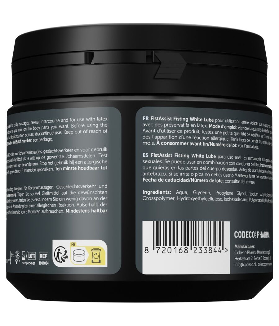 COBECO - FIST ASSIST WEISSES GLEITMITTEL EXTRA-DICK 500 ML