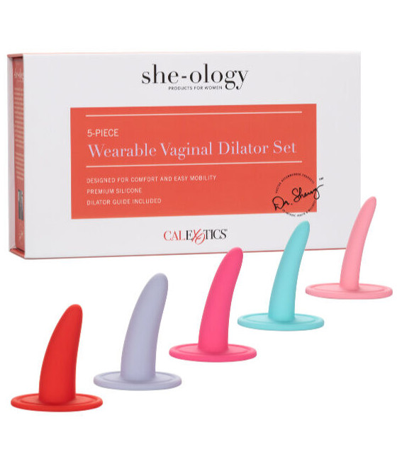 CALEXOTICS - ENSEMBLE DE DILATATEURS PORTABLES 5PC