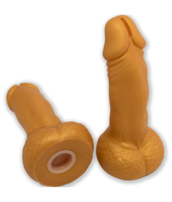 DIABLO PICANTE - TIRELIRE EN FORME DE PÉNIS 22,5 CM OR