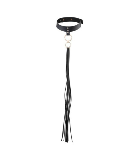 BIJOUX INDISCRETS MAZE - TASSEL CHOKER BLACK