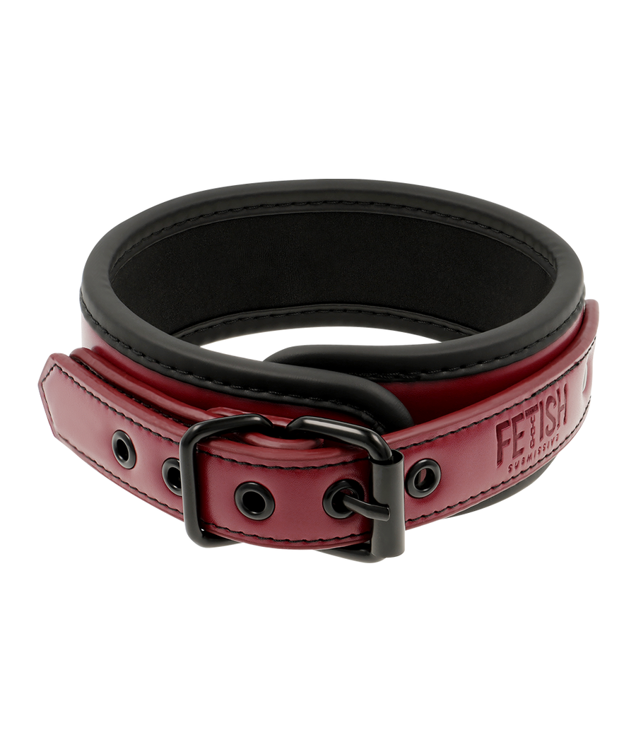 FETISH SUBMISSIVE DARK ROOM - NEOPRENE LINING CHAIN NECKLACE