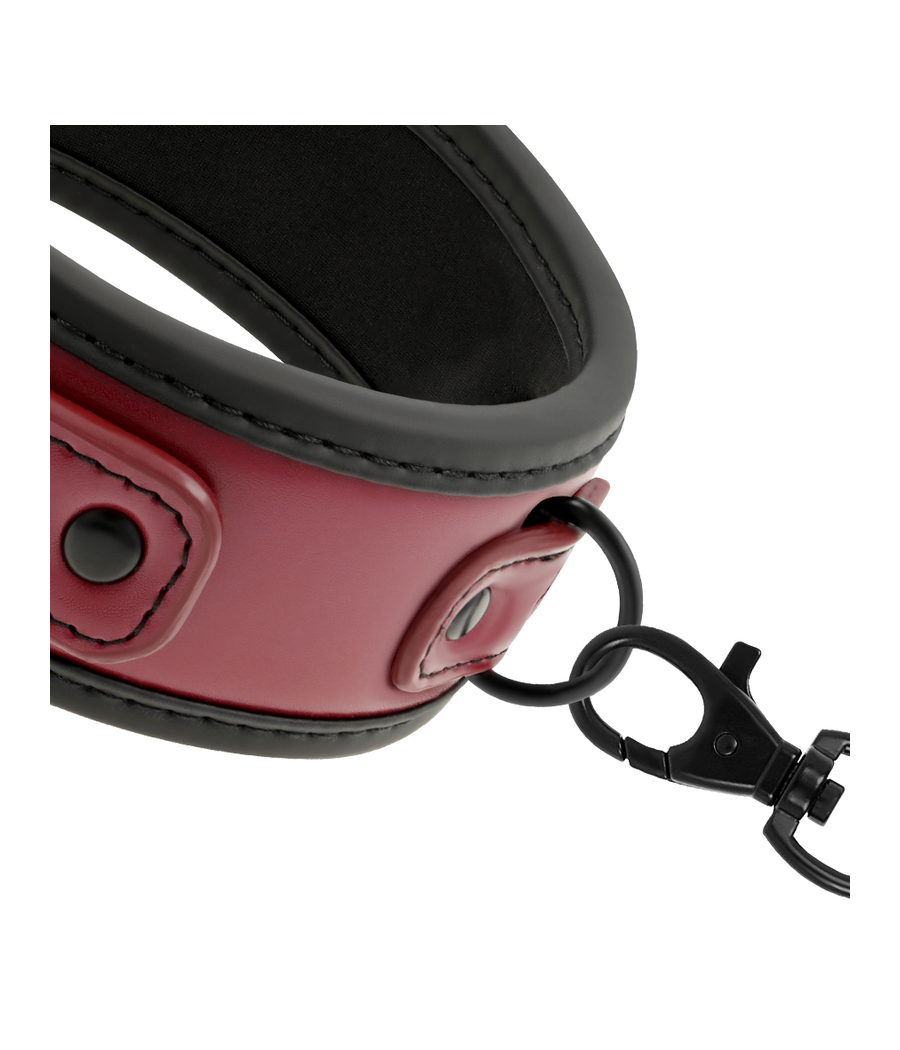FETISH SUBMISSIVE DARK ROOM - KETTENHALSKETTE MIT NEOPRENFUTTER