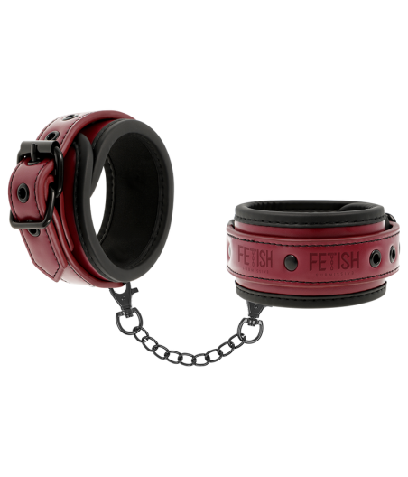 FETISH SUBMISSIVE DARK ROOM - ALGEMAS DE COURO VEGANO COM FORRO DE NEOPRENE