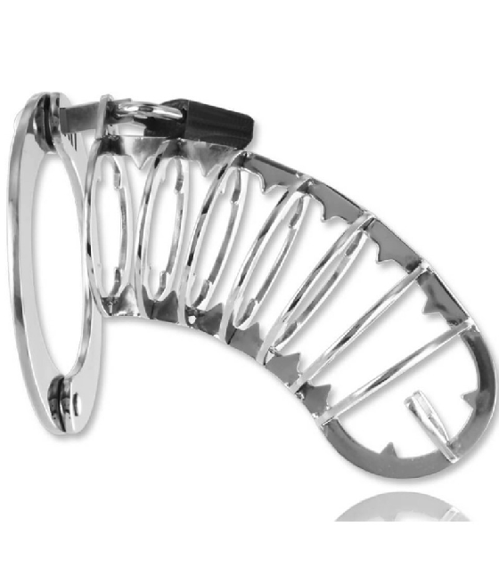 METAL HARD - GAIOLA PARA PÉNIS COM FECHADURA DE SEGURANA 14 CM