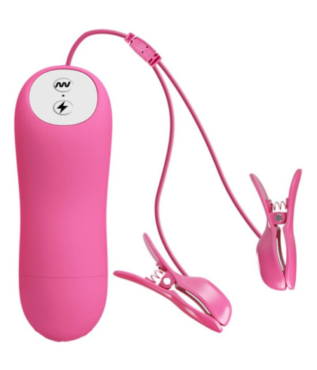 BAILE - ROMANTIC WAVE PIZAS CON VIBRACIÓN Y ELECTROSHOCK FUCSIA