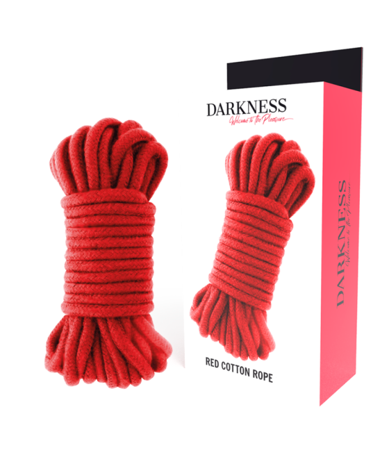 DARKNESS - JAPANISCHES SEIL 10 M ROT