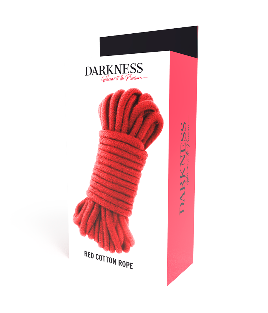 DARKNESS - JAPANISCHES SEIL 10 M ROT