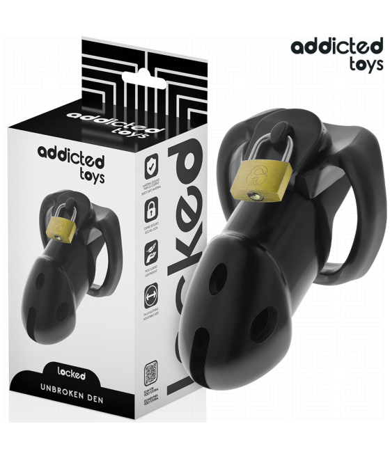 ADDICTED TOYS LOCKED - UNBROKEN DEN PENIS CAGE 9.8 CM