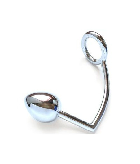 METAL HARD - ANNEAU AVEC CROCHET ANAL 40MM
