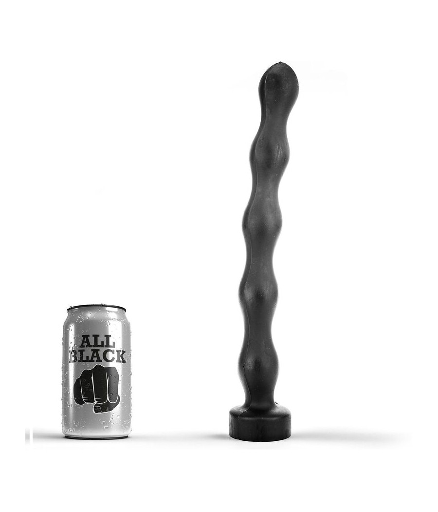 ALL BLACK - ANAL PLUG BALL 32 CM