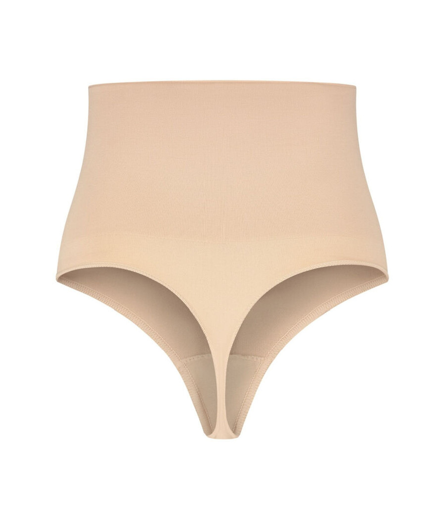 BYE-BRA - FAONNEUR SANS POINTS STYLE STRING BEIGE TAILLE L