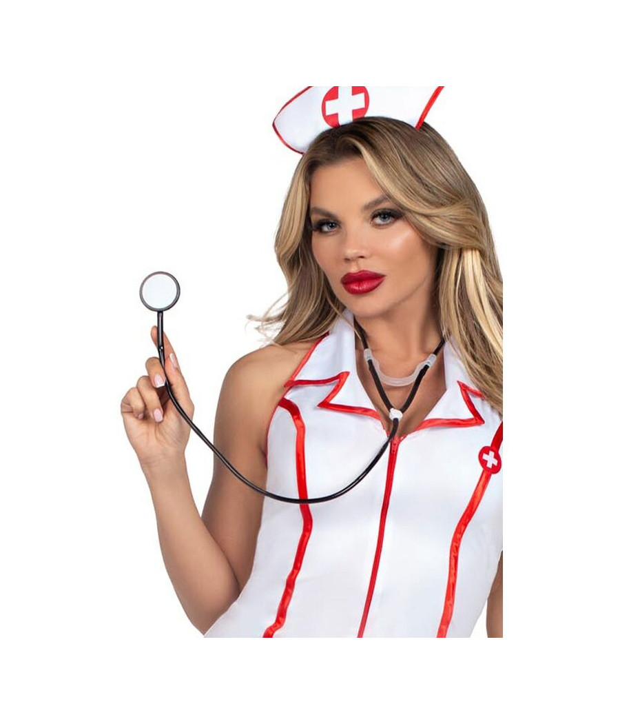 LEG AVENUE - COSTUME D'INFIRMIÈRE EN CHEF BLANC M/L