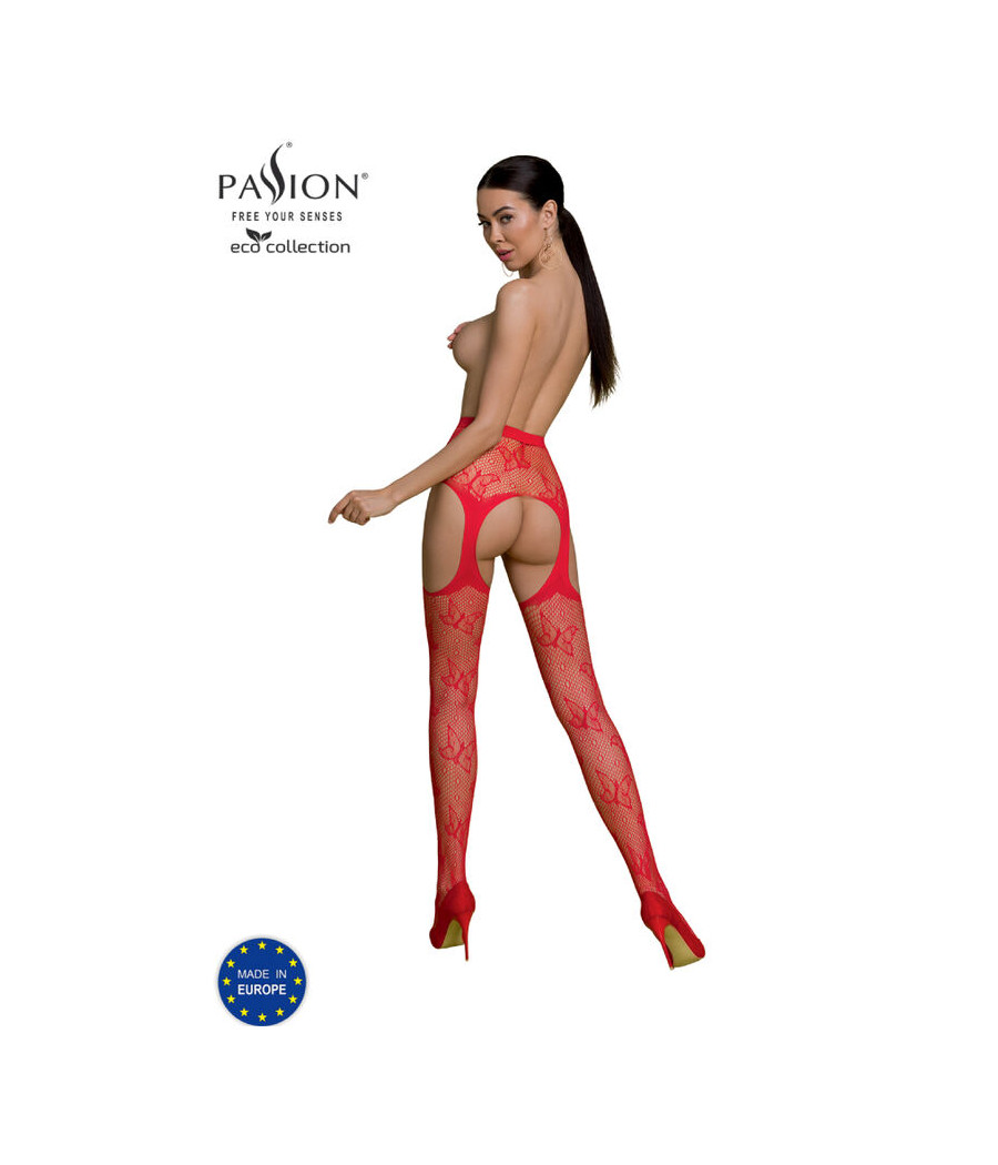 PASSION - COLEO ECO BODYSTOCK ECO S001 VERMELHO