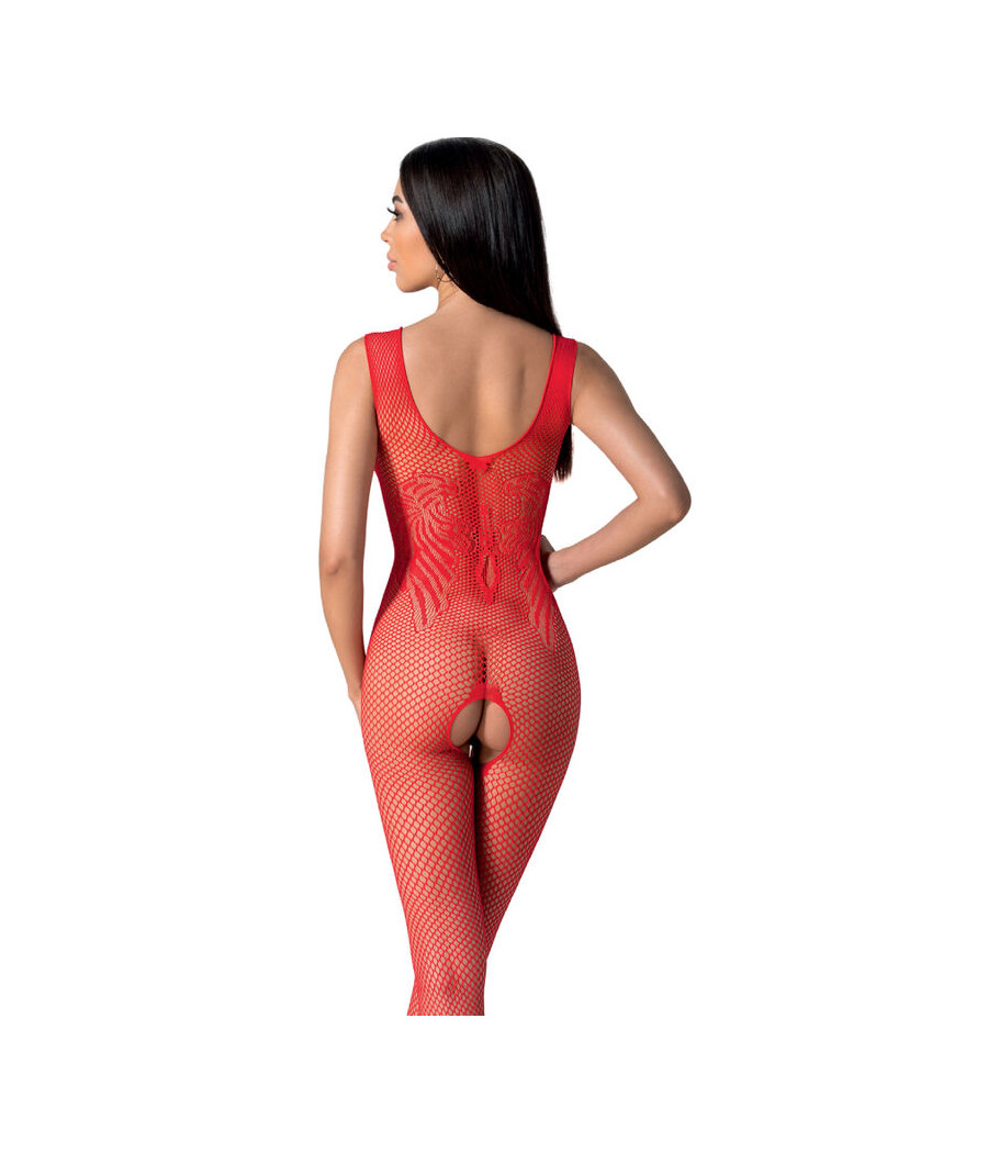 PASSION - BS098 ROTER BODYSTOCKING, EINE GRÖSSE