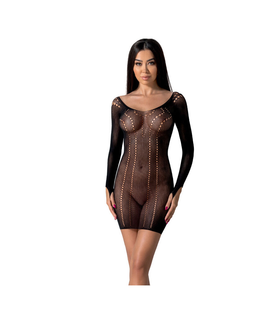 PASSION - BS101 BODYSTOCKING NEGRO TALLA ÚNICA