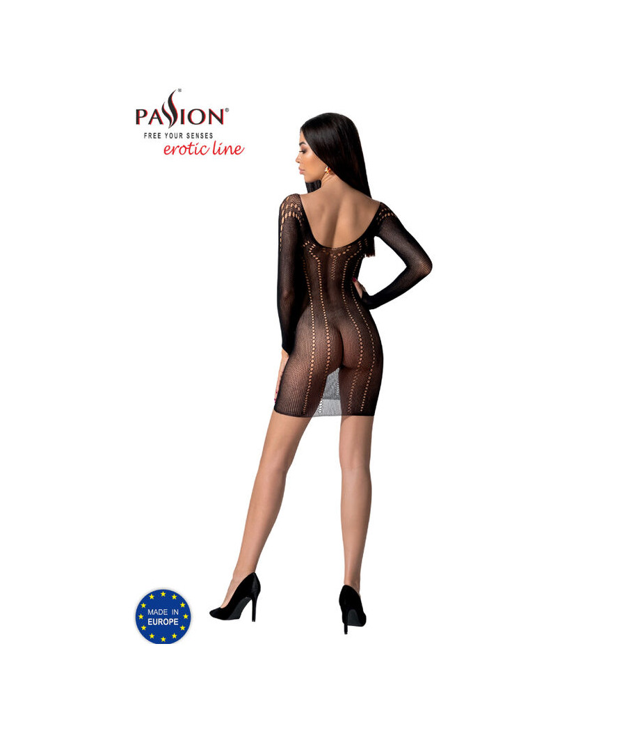 PASSION - BS101 BODYSTOCKING PRETO TAMANHO ÚNICO