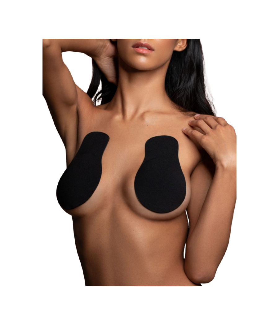 BYE-BRA - ÉLÉVATEUR DE POITRINE PUSH-UP TISSU NOIR TAILLE XL