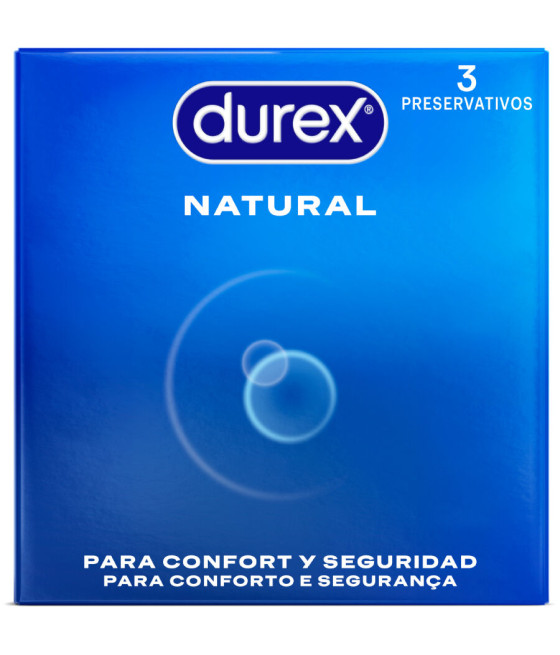 DUREX - NATÜRLICHE KONDOME 3 EINHEITEN