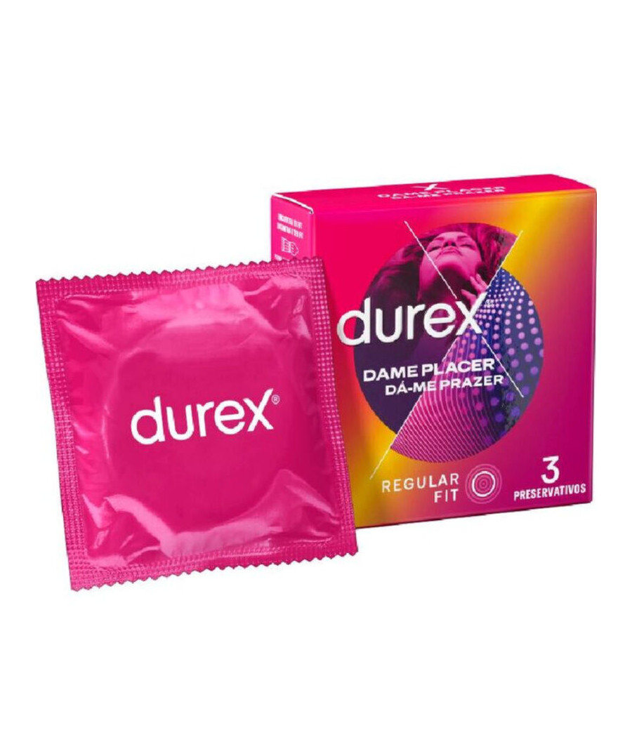 DUREX - PLACADOR DAME 3 UNIDADES