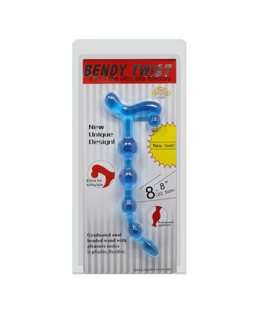 BAILE - BENDY TWIST BLAUE ANALKUGELN