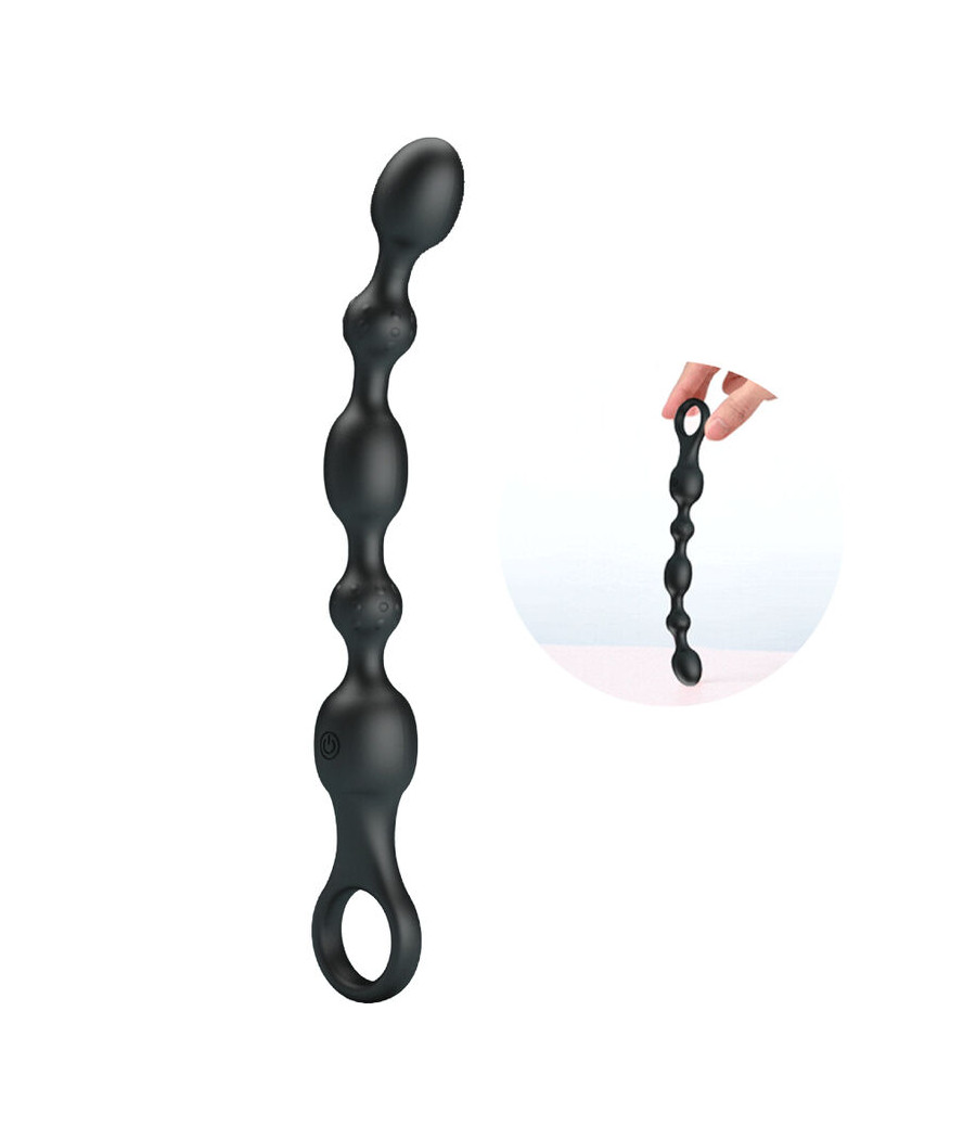 PRETTY LOVE - BALLES ANAL VAN 10 VIBRATIONS RECHARGEABLES EN SILICONE