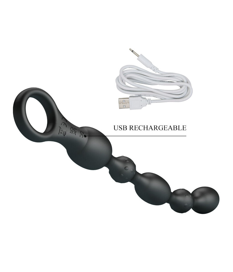 PRETTY LOVE - VAN ANAL BALLS 10 VIBRATIONEN WIEDERAUFLADBARES SILIKON