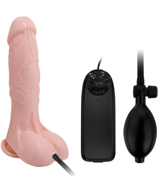 BAILE - REALISTISCHER VIBRIERENDER UND AUFBLASBARER DILDO 18.8 CM