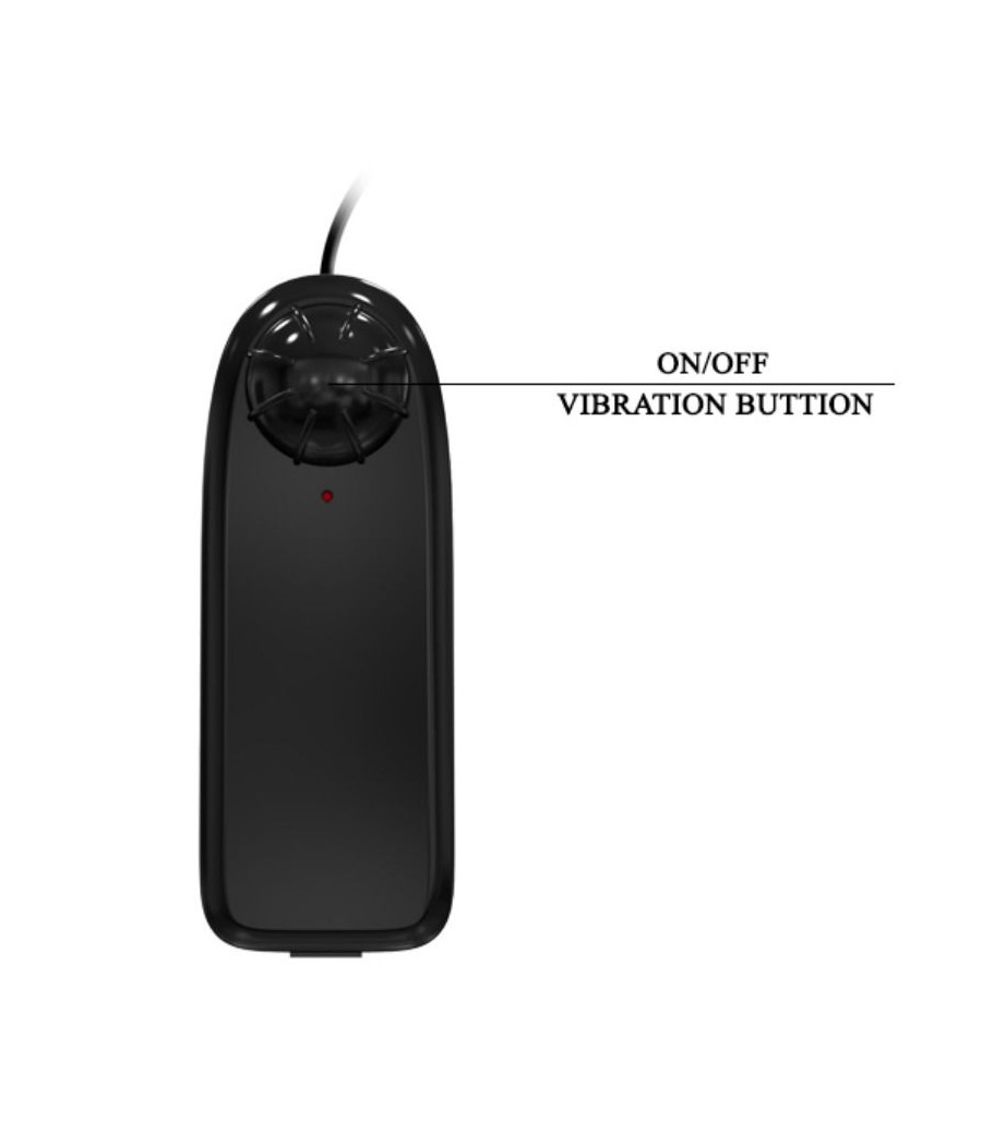 BAILE - DILDO VIBRANTE E GONFIABILE REALISTICO 18.8 CM