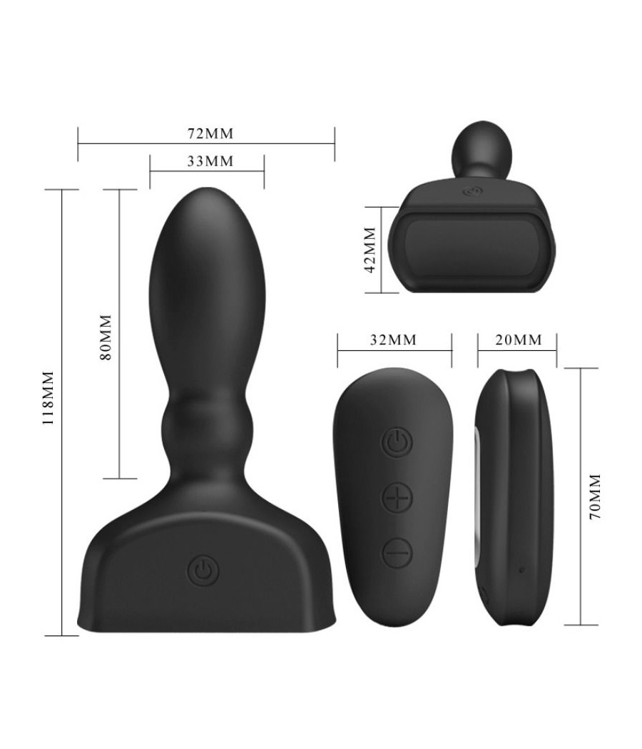 PRETTY LOVE - VIBRATORE PROSTATICO E GONFIABILE MARRIEL
