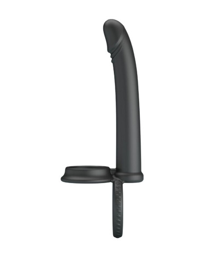 PRETTY LOVE - DILLION DOUBLE PENETRATION DOUBLE COCK RING BLACK