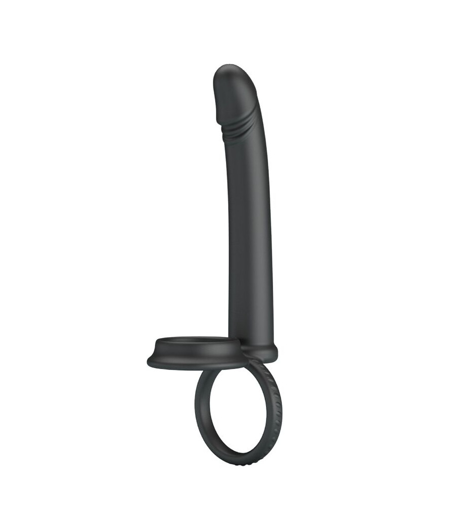 PRETTY LOVE - DILLION DOPPIA PENETRAZIONE DOPPIO ANELLO PER IL PENE NERO