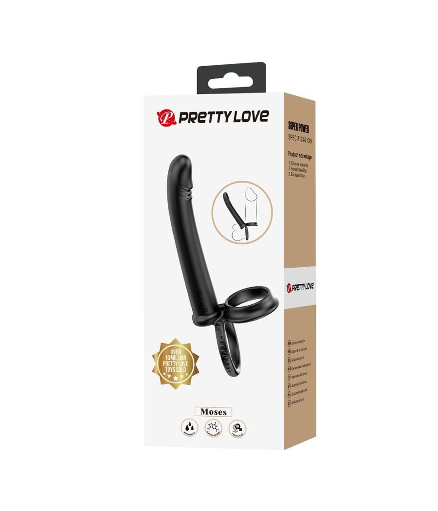 PRETTY LOVE - DILLION DOPPELTE PENETRATION DOPPELTER COCKRING SCHWARZ
