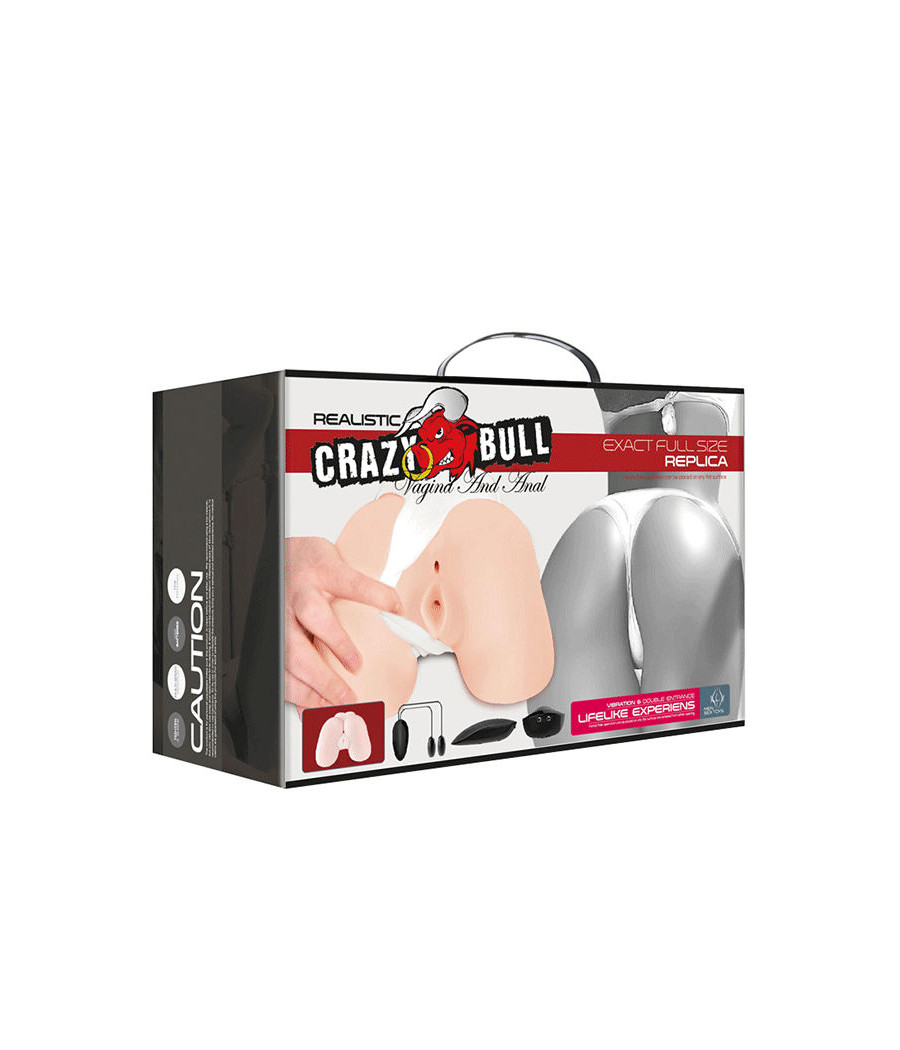 CRAZY BULL - REALISTIC VAGINA AND ANUS WITH VIBRATION POSITION 5