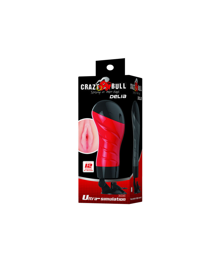 CRAZY BULL - FLORA VAGINA COM BASE MASTURBADOR DE VOZ