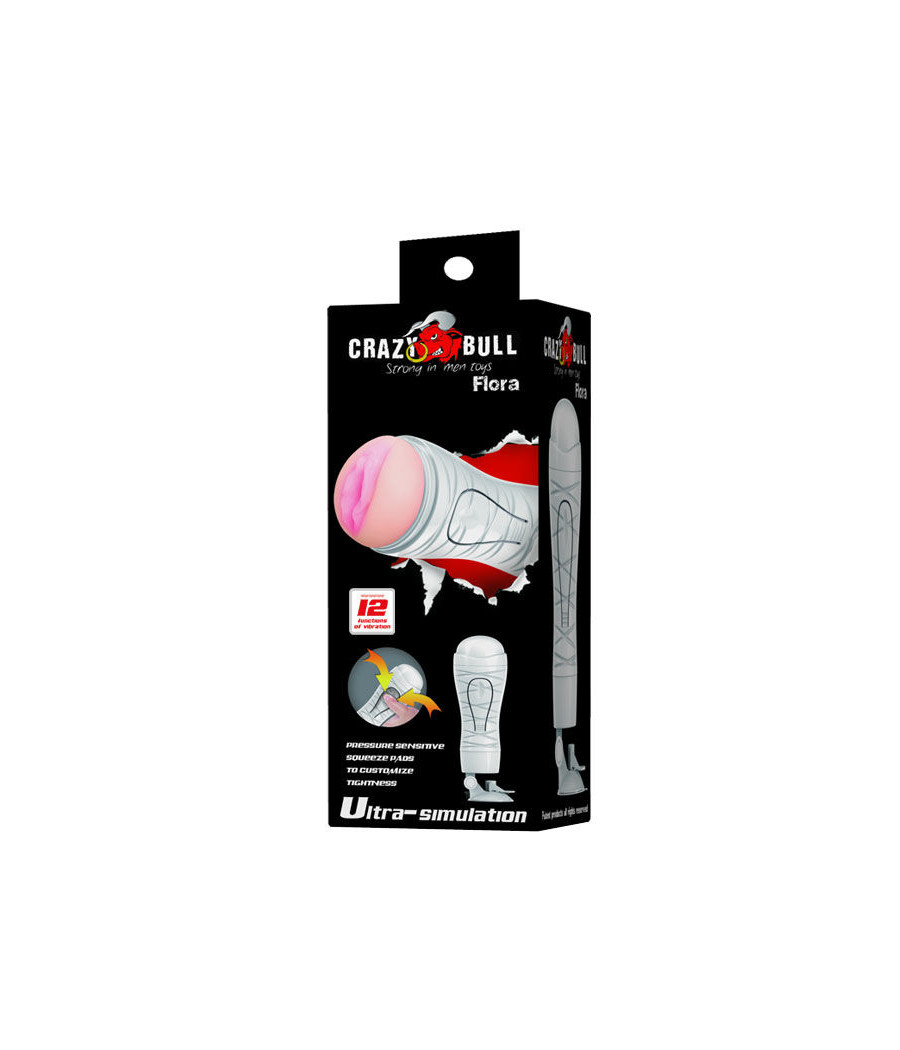 CRAZY BULL - FLORA RECHARGEABLE VAGINA MASTURBATOR