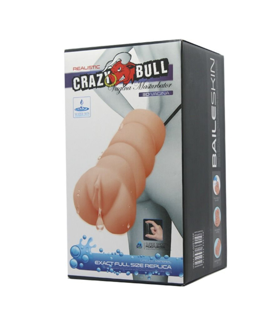 CRAZY BULL - MASTURBADOR WATER SKIN MODELO VAGINA 3