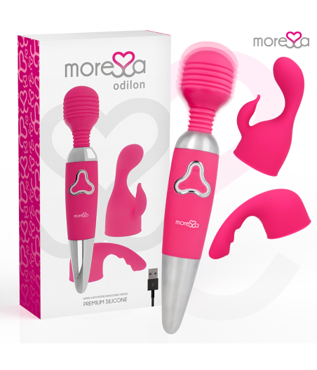 MORESSA - ODILON RECHARGEABLE EN SILICONE PREMIUM