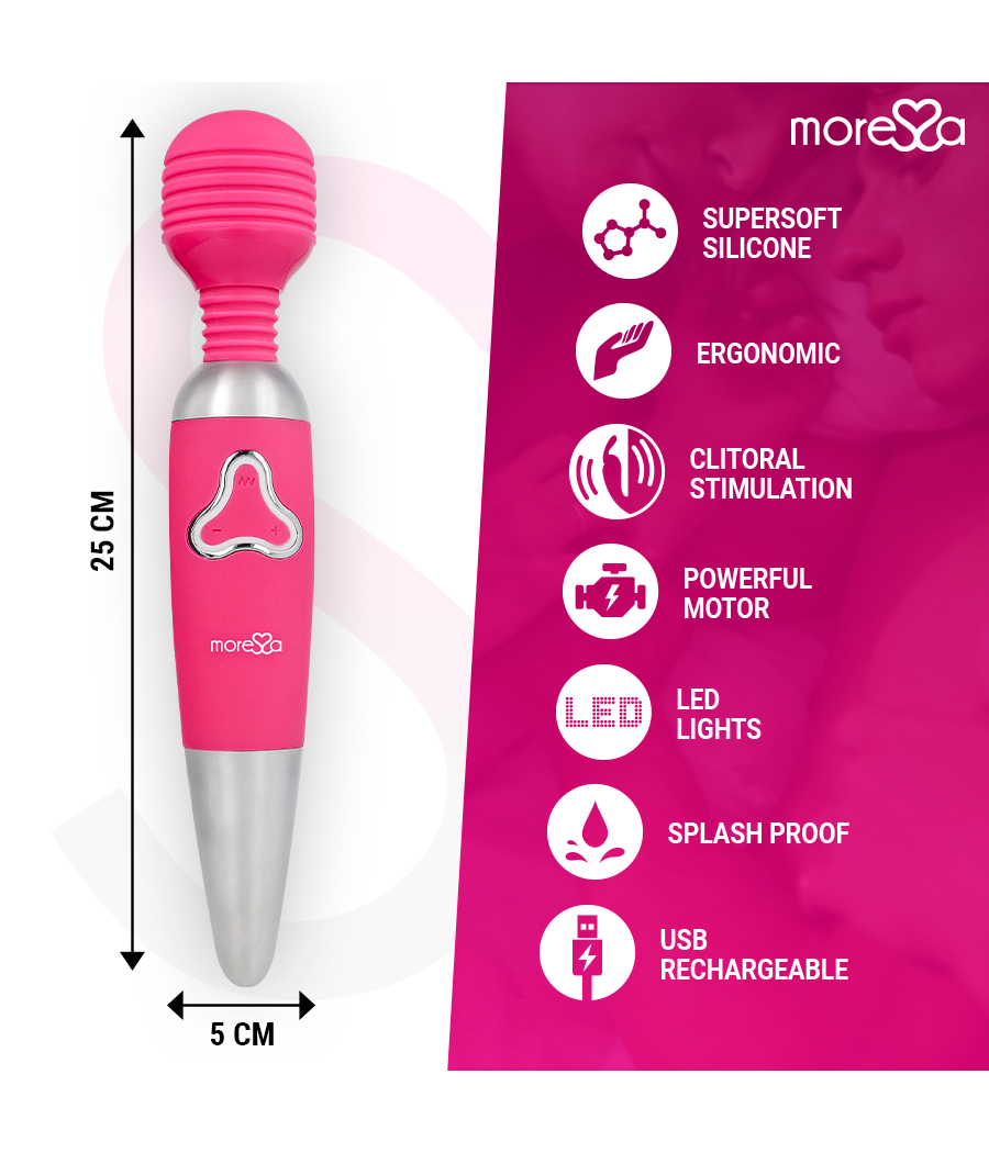 MORESSA - ODILON PREMIUM SILICONE RECARREGVEL