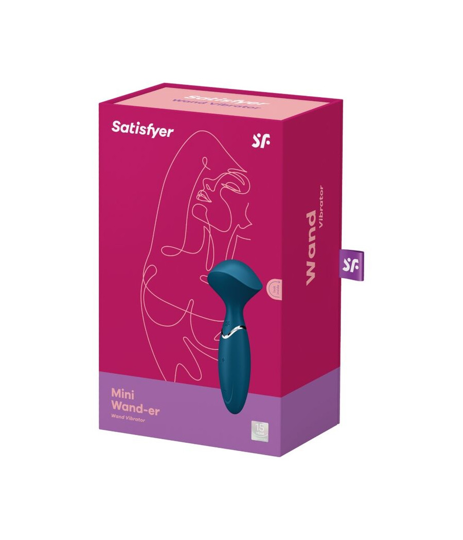 SATISFYER - MINI WOND-ER BLU