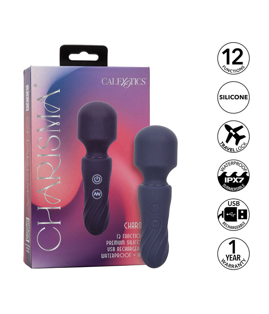 CALEXOTICS - CHARISMA CHARM MASSAGGIATORE 12 FUNZIONI VIOLA